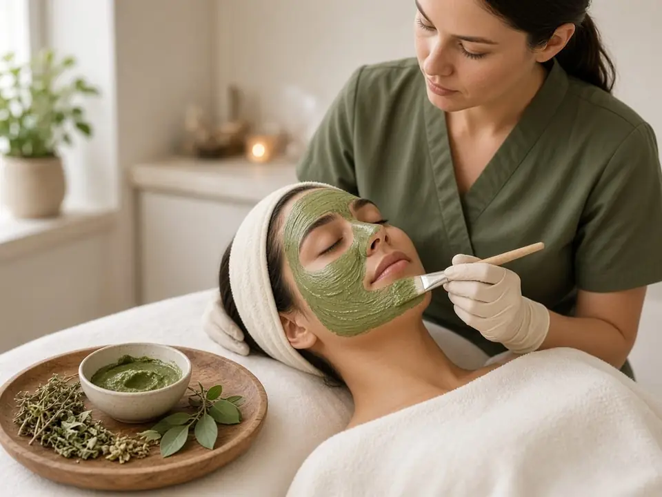 Tratamiento Peeling de hierbas en Luz Spa